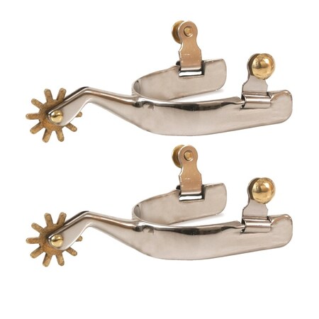 Jacks Imports Stainless Steel Spurs 10465